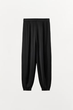 FLOWING SATIN SAROUEL TROUSERS - Zara фото 4
