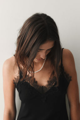 Camis?n lencero con ribetes de encaje - H&m фото 6