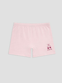 Bask?l? K?z ?ocuk Boxer 3l?