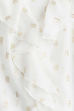 Blusa brillante de plumeti - H&m фото 6