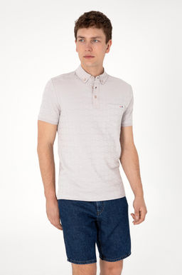 Erkek Slim Fit Polo Yaka A__k Gri Ti__rt Sepette S_rpriz _ndirim - U.s. polo assn фото 3