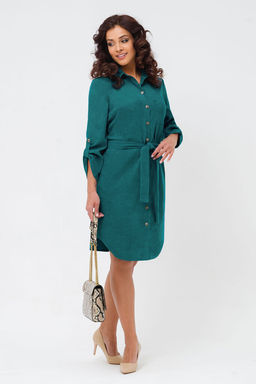 Платье-рубашка Аманда (46-56) - Serenada фото 5