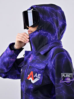 Женский зимний сноубордический комбинезон Alpha Endless 222/220518-2_013 Фиолетовый  фото 17