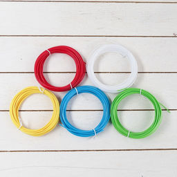 Пластик Luazon PLA-5, для 3D ручки, 5 цветов по 10 метров - Luazon home фото 3