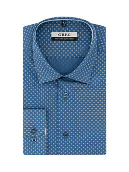 Сорочка мужская длинный рукав GREG 233/231/1854/Z/1p  фото 2
