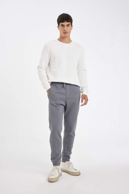 Jogger Esofman Alt? Standart Fit Basic Duz Beli Bagc?kl? Lastikli Paca Cepli - Defacto фото 8