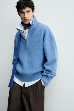 BOXY FIT TEXTURED JUMPER - Zara фото 5