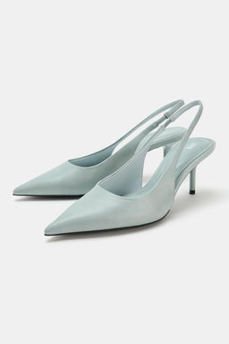 ZAPATO DESTALONADO TAC?N / Azul - Zara фото 3