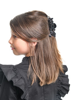 Заколка-краб PN0357 черный - Mini maxi фото 5