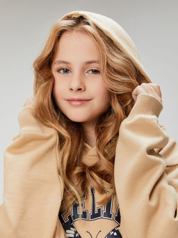 ACOOLA / Платье детское для девочек Elder бежевый  фото 3