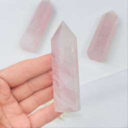 Кристалл Розовый кварц - Радуга самоцветов фото 2