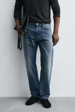 JEANS STRAIGHT FIT / Azul - Zara фото 11