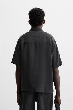 RELAXED FIT FLOWING SHIRT - Zara фото 3