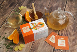 Травяной чай "Имбирный чай с апельсином и мёдом", 40 г (20 ф/п по 2 г) Алфит 7667