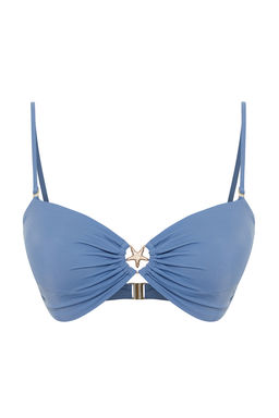 Mavi Straplez Premium Aksesuarl? Mix&Match Bikini Ustu TBESS24BU00150