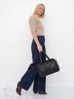 Сумка женская  58301S black Velina Fabbiano-Safenta в Новосибирске