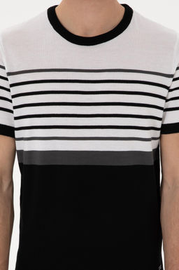 Erkek Slim Fit Bisiklet Yaka Siyah Ti__rt Sepette S_rpriz _ndirim - U.s. polo assn фото 6