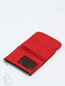 Женский кошелек 3907-1806A black red Vermari в Новосибирске