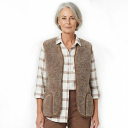 Жилет арт.1212-01/мол. КЛАССИКА Марроне