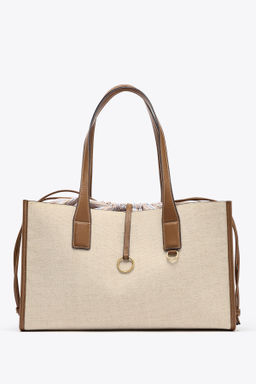 MAXI CANVAS TOTE BAG - Zara фото 6