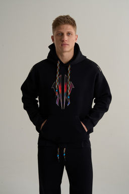 Худи Черный KAI Sweat Hoodie - Anta фото 4