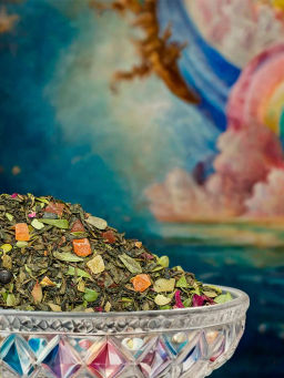 Зеленый ароматизированный чай GRUNBERG LITE  Танец единорога   фото 8