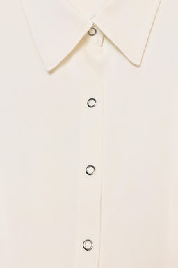 SATIN SHIRT - Zara фото 12