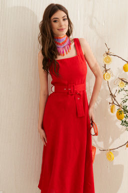 Платье 1995 (Лен - 100%) - Elletto фото 14