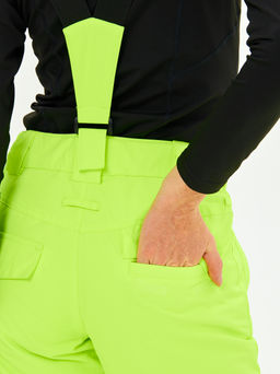 Брюки зимние женские / сноубордические Alpha Endless Симфония склона_YEL Желто-зеленый  фото 38