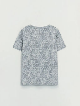 Футболка из хлопка с принтом / Zarina  фото 9