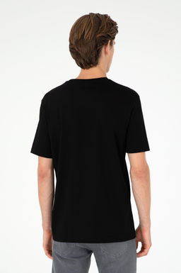 Мужская черная базовая футболка Неожиданная скидка в корзине - U.s. polo assn фото 5