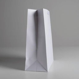 Цена за 2 шт. Пакет подарочный, упаковка, «Белый», M 25.5×30×9 см