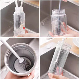 Eршик для бутылок 28 см / C0QW7 /уп 1000/силикон - Галеонтрейд фото 2