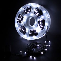 Гирлянда нить уличная на катушке 50 м (арт. HZ-79) - Ип лебедев о.ю фото 4