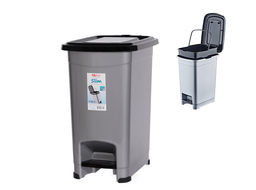 Контейнер для мусора Slim 10 л с педалью арт. 557 ЭЛЬФ