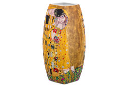 Ваза 2 л 11,5*11,5*25 см "Поцелуй" квадрат, NEW BONE CHINA