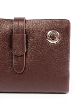 LACCOMA кошелек LA-2091-темно-бордовый натуральная кожа  фото 3