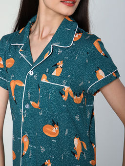 РАСПРОДАЖА Пижама Стильные сны_107/зеленый - Ihomelux фото 9