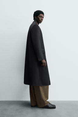 STRIPED JACQUARD FROCK COAT - LIMITED EDITION