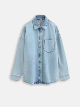 CONTE CON-925 Ветровка джинсовая женская light blue