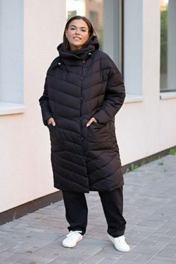 Пальто Luxury Moda 1027 черный