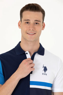 Мужская темно-синяя футболка - U.s. polo assn фото 3