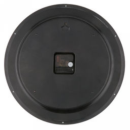 Часы настенные Пава д37,5см, h5,5см, мягкий ход, циферблат Перо белый/перламутровый; цифры арабские, черный с обводкой медного цвета; корпус пластик, светло-коричневый под дерево; в коробке (Китай) - Домашняя мода фото 4