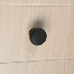 Ручка-кнопка мебельная CAPPIO, d=30 мм, чёрный, 8 шт. TMP
