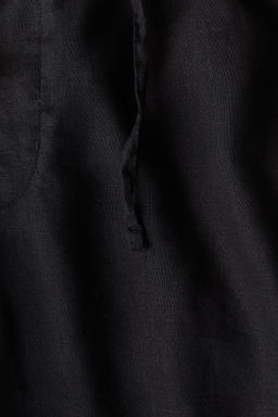 Pantal?n corto de lino Regular Fit - H&m фото 4