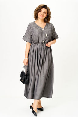 Платье Michel Chic 2181 мокрый асфальт  фото 4