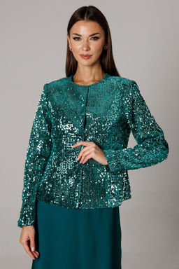 Костюм Lars Style 1158 оттенки изумрудного