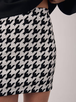 CONTE LU 2816 Юбка женская dogtooth - Conte elegant фото 6