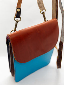 Сумка натуральная кожа через плечо №1133/10 - Ганг фото 3