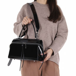 Сумка 1353THG black Polina&Eiterou